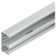 Niedax DAU 220-78 C GK lower part 2zg sym.220x80x2000mm aluminum powder-coated.