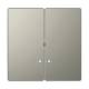 Merten MEG3420-6050 Doppelwippe Kontroll fenster Nickel metallic