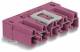 WAGO 770-895/011-000/082-000 pin part for LP angled. 5-P. pink