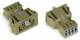 WAGO 890-764 socket snap-in version 4-pin 0.25 - 1.5 sqmm light green