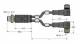 Turck VBRS4.4-2WKC4T-0.3/0.3/TEL 2f distribution systems Y-distributor 6629991