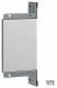 Hager FWKP100250W4VERZ wall connection piece 4th side 250 mm wide galvanized