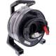 InLine® Netzwerk-Kabeltrommel Outdoor, Cat.6A RJ45 HARTING, 50m, schwarz