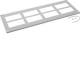 Hager FZ894D Verschlussplatte geöffnet für Schrank IP54 SKI 20x1100x400 mm