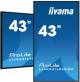 Iiyama LH4341UHS-B2 ProLite , 109,2 cm (43''), 4K, USB, Kit, schwarz