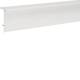 Hager SL2007129010 Plinth strip channel top PVC 20x70 mm pure white