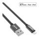 InLine Lightning USB cable, for iPad, black, 1m