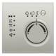 Jung ES2178 KNX continuous controller, stainless steel with integrated BCU