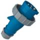 Mennekes 21519 32A 4P 9H 230V plug AM-TOP IP67 HW/VN