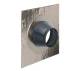 Kaiser 9079-53 Rohrmanschette D:75-90 mm Alu-Butyl Dichtungsmanschette