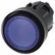 Siemens 3SU10010AB500AA0 pushbuttons, illuminated 22mm round blue pushbutton