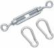 RIDI Leuchten 0208347 RIDI VLSPSO-KH SPANNSCHL. + Carbine, damp-proof luminaires 