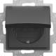 Busch Jaeger 2CKA002013A5540 20 EUKB-915 SCHUKO® socket outlet insert with hinged cover