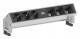 Bachmann 902.402 DESK2 3xSchuko 3xABD power 0.2m GST18 Inox painted