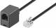 Goobay 68258 Modular Extension Cable RJ11 / RJ14 plug (6P4C) on RJ11 socket (6P4C) -