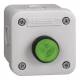 Schneider Electric XALE1W1B Schneider housing 1 illuminated pushbutton green 24V 1S
