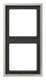 Jung ES2982 Rahmen 2fach LS/FD-design Edelstahl