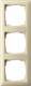 Gira 021301 cover cream-shi 0213 01, 3-System55