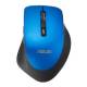 Asus WT425 Mouse - Optical - Cable - Blue - USB 2.0 - 1600 dpi - Computer - Scroll Wheel