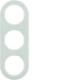 Hager WLD9300GW frame 3-way series R.Classic glass pws mounting material