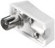 Goobay 11504 Coax right-angle connector with screw mounting - Adapter connector made of plastic, 