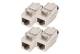 DIGITUS Cat.8.1 Keystone Module shielded tool free dust cap 4 pcs.