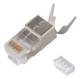 Equip 121148 Stecker Cat8.1 geschirmt RJ45 50 Stk silber
