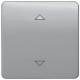 Siemens 5TG7986 DELTA Profil silber Wippe mit Jalousiesymbol 1fach Mittelst.