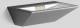 BEGA 33361AK3 Wandfluter silber 3000K
