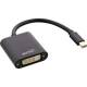 InLine Mini DP to DVI adapter aluminum, black,