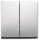 Busch Jaeger 2CKA001751A3132 BJ 1785 K-866 rocker stainless steel pure stainless steel