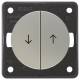 Berker 936532568 0 blind rocker switch with symbol arrow 1 pole Integro Flow / Pure c