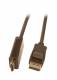Cable Video DisplayPort 1.2 => HDMI 2.0, ST/ST, 2m, Ultra HD 4K@60hz 4:4:4, 8 Bit HDR, Synergy 21