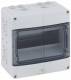 Spelsberg 73640901 small distribution AKI09 IP65, 200x200x122mm 9TE 2x7-pin 6/16qmm