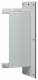 Hager FWKP100250W9016 wall connection piece 100x250 mm white powder-coated