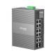 TP-LINK Omada Switch IES210GPP 10xGBit 6xPoE+/2xPoE++/2x Combo RJ45/SFP (260W) Industrial Easy Managed
