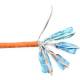 InLine® Verlegekabel Cat.6, 250MHz, S/FTP (PiMf), CU, AWG23, halogenfrei, 300m