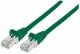 INTELLINET 735322 Premium Netzwerkkabel, Cat6, S/FTP 100% Kupfer, Cat6-zertifiziert, LS0H, RJ45-Stecker/RJ45-Stecker, 1,0 m, grün