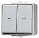 Jung 639VW AP / WD blind button, 1-pole, 639 VW