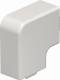 OBO Bettermann 6161243 OBO WDK HF25040CW flat angle hood 25x40mm PVC cream white RAL9001 