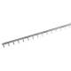 Legrand 404933 Stiftkammschiene 1-polig 37 TE 1 m 16 mm² mit Hilfsschalter