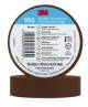 3M 7100184725 165BR1E Temflex 15 mm x 10 m Braun Vinyl-Isolierband 0,15 mm 