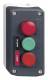 Schneider Electric XALD361B Schneider housing sign MARCHE green ARRET red with 2 buttons + 1LM red 24V