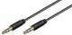 Goobay 69117 3,5mm-Klinke-Verbindungskabel - Klinke 3,5 mm-Stecker (3-Pin, Stereo) > Klinke 3,5 mm-Stecker (3-Pin, Stereo)