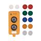 Ifm Electronic AC2396 IFM Aktives Moduloberteil AS-i Leuchttaster-Modul, AS-i Module 2BI 2LO
