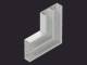 Niedax DKV220-78T70VW DKV 220-78T70 VW GK-Vertikaleck 90°, doppelzügig symmetrisch 220x70 mm