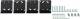 Pilz 6C000186 PSEN opII muting arm bracket kit