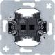 Hager WDE503503 series push-button 2S separate input terminals toggle insert