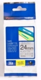 Brother TZEM951 Band 24mm Schwarz/Silber