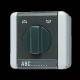 Jung 834.10W AP / WD Blind rotary switch 1 pole, 834.10 W with signature panel
